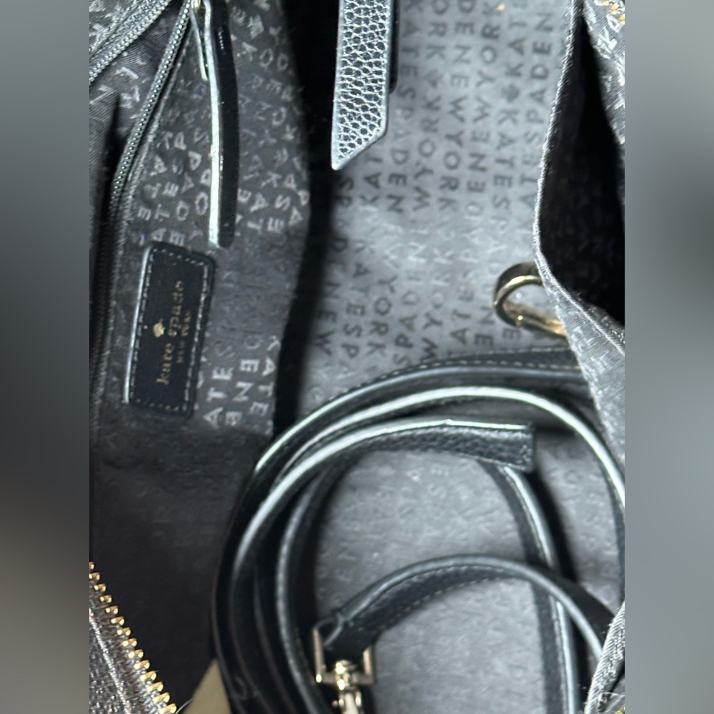 🩷Kate Spade Black and Cream Satchel - Picture 6 of 6